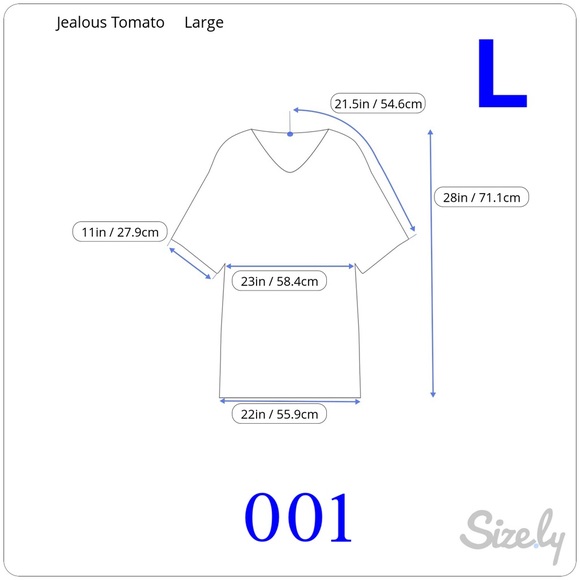 Jealous Tomato Peace Print Wrap Top Dolman Sleeves - Picture 6 of 6